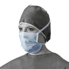 Medline Standard Facemask with Ties (Box of 50) - DMS