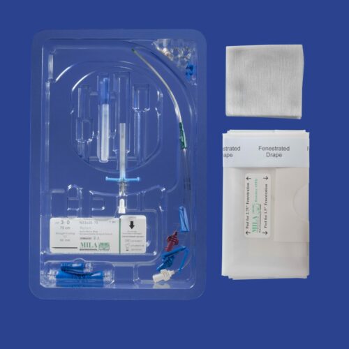 MILA IV Guidewire Catheter 7fr x 15cm Double Lumen