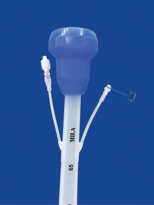 Large Animal Silicone Endotracheal Tubes with Distal End Sample Port - 24mm x 100cm