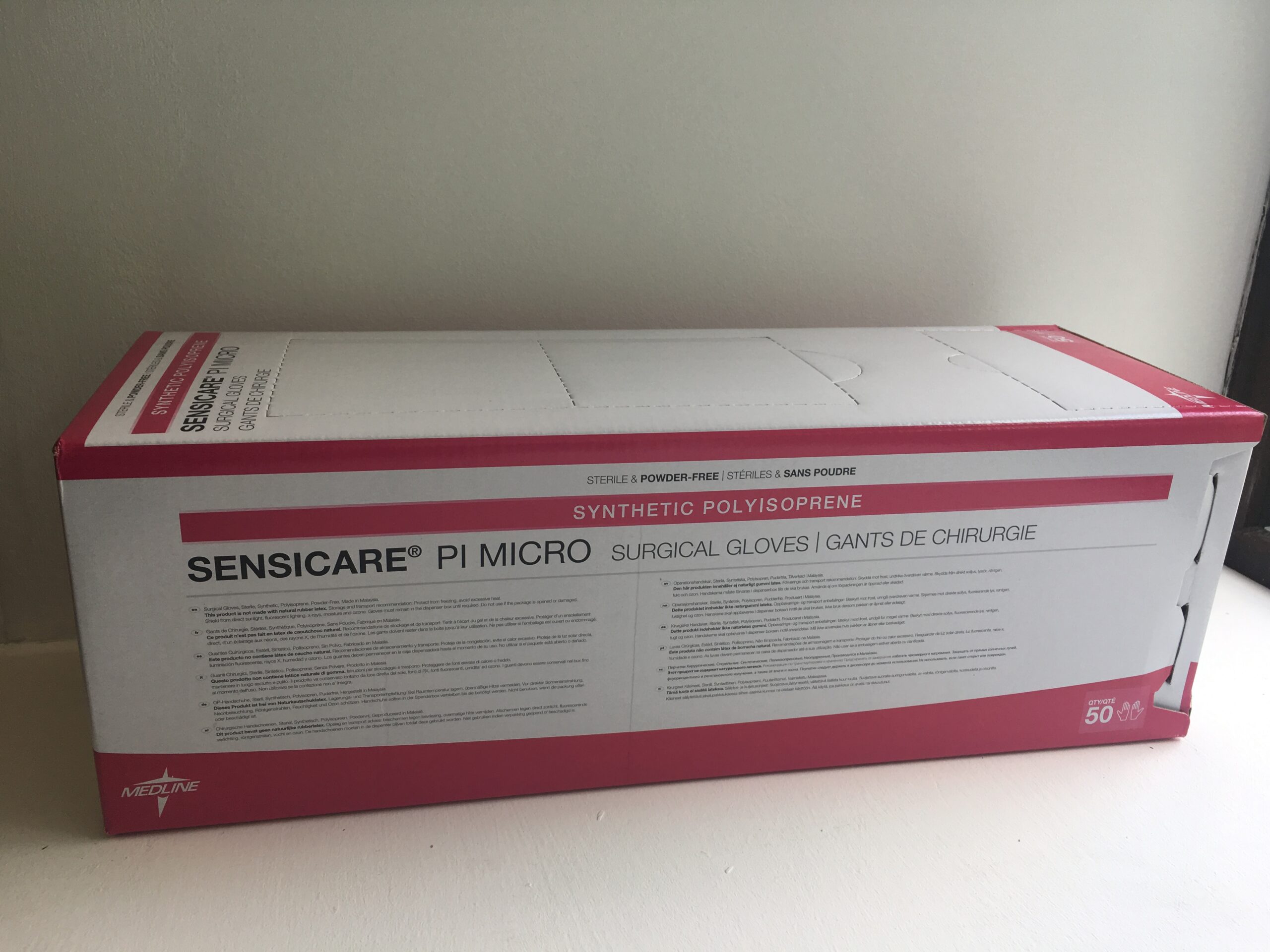 Glove Surgeons Seniscare PI Micro Size 6.5 (Box of 50)