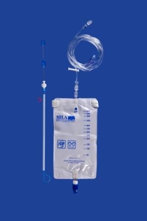 MILA Locking Pigtail Catheter Kit 8fr x 30cm