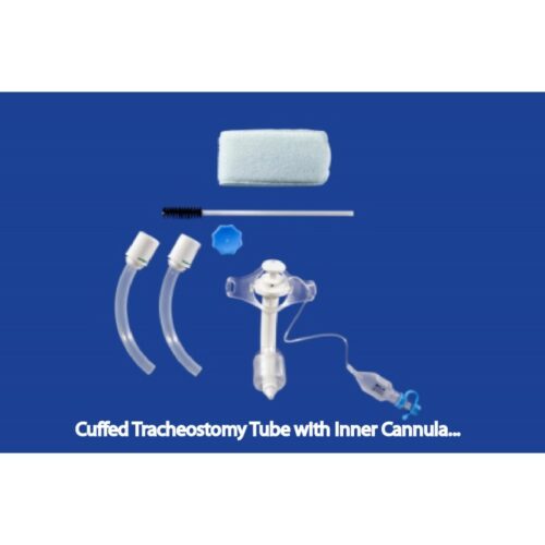 MILA Cuffed Trach Tube with Obturator 7mm x 10.4mm - 73mm Length