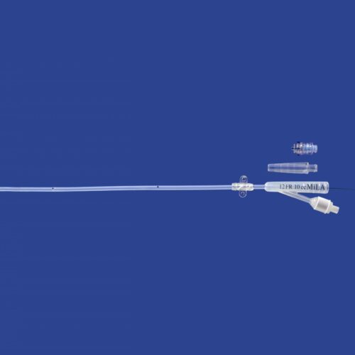 MILA Foley Catheter 18fr x 55cm with 10cc balloon